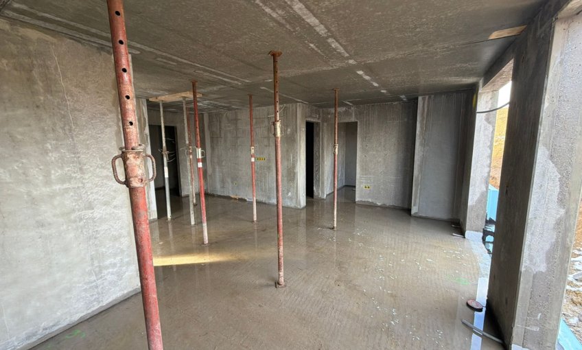 Der Keller ist zur Abnahme fertig.