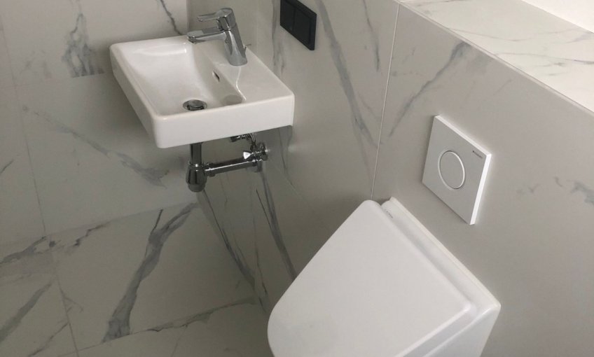 Die letzten Arbeiten wurden nun abgeschlossen, moderne Armaturen haben ihren Platz gefunden.