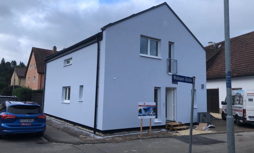 Das Haus Point 159 kurz vor der Übergabe an die Bauherren.