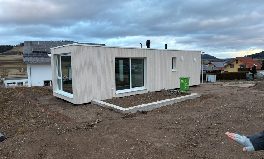 „Geschafft“ heute war Schlüsselübergabe. 