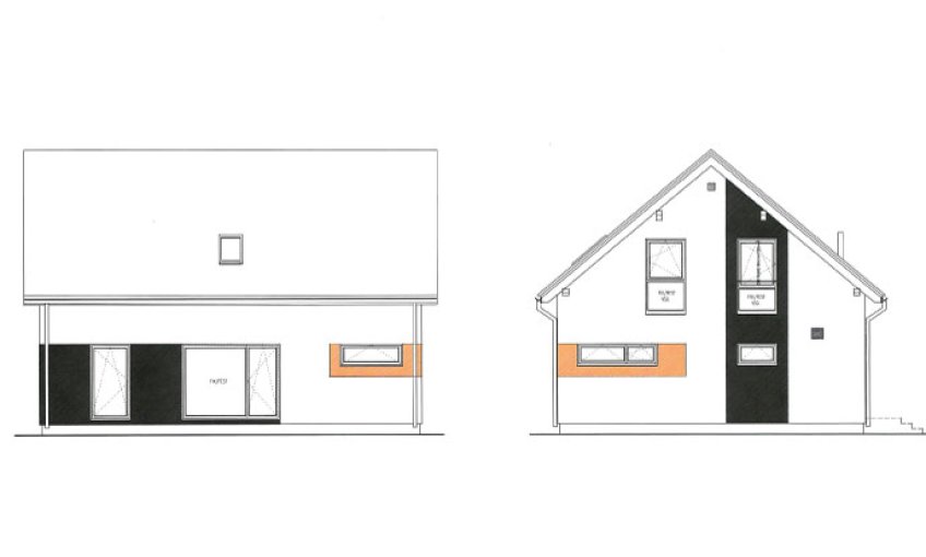 Mit viel Liebe zum Detail wurde das Familienhaus Point 150.2 auf die Wünsche der Bauherrenfamilie angepasst. Die Hausansichten zeigen den geplanten, individuellen Wohntraum. 