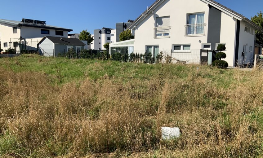 In diesem Baugebiet wird schon bald das DanWood-Haus der Familie L. stehen.