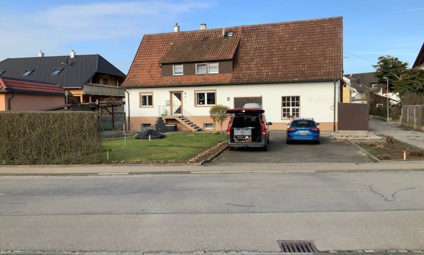 Wo zurzeit noch die Autos stehen, soll später das Haus Point 159 von DanWood gebaut werden.