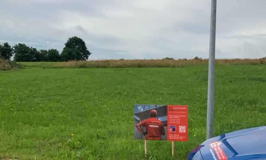 In diesem Baugebiet wird schon bald das DanWood Haus Alpha stehen.