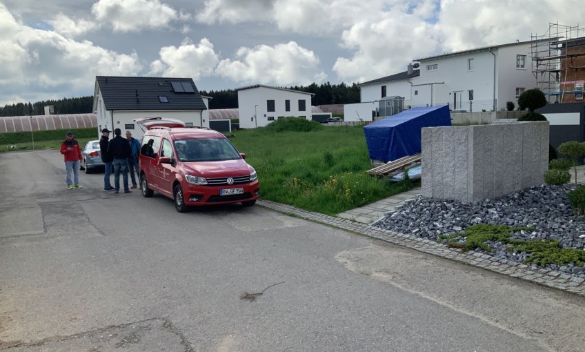 Heute findet das Bauanlaufbesprechung stad.