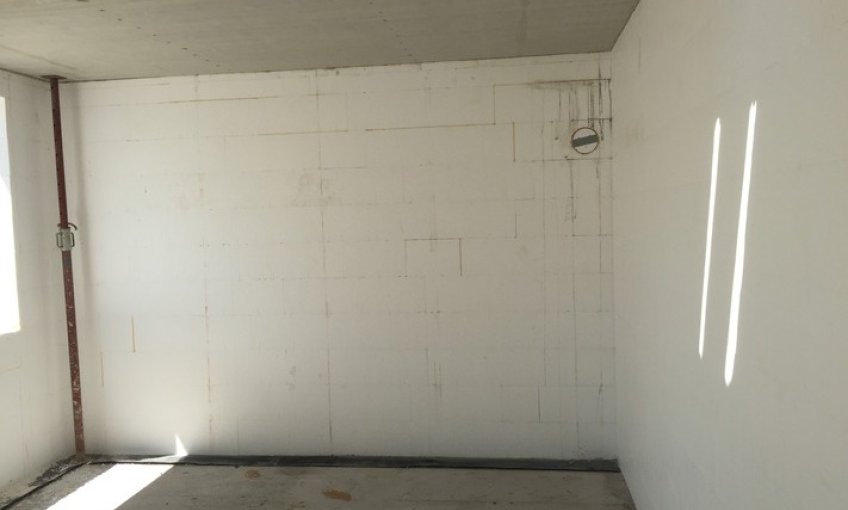 Der Innenausbau kann beginnen.