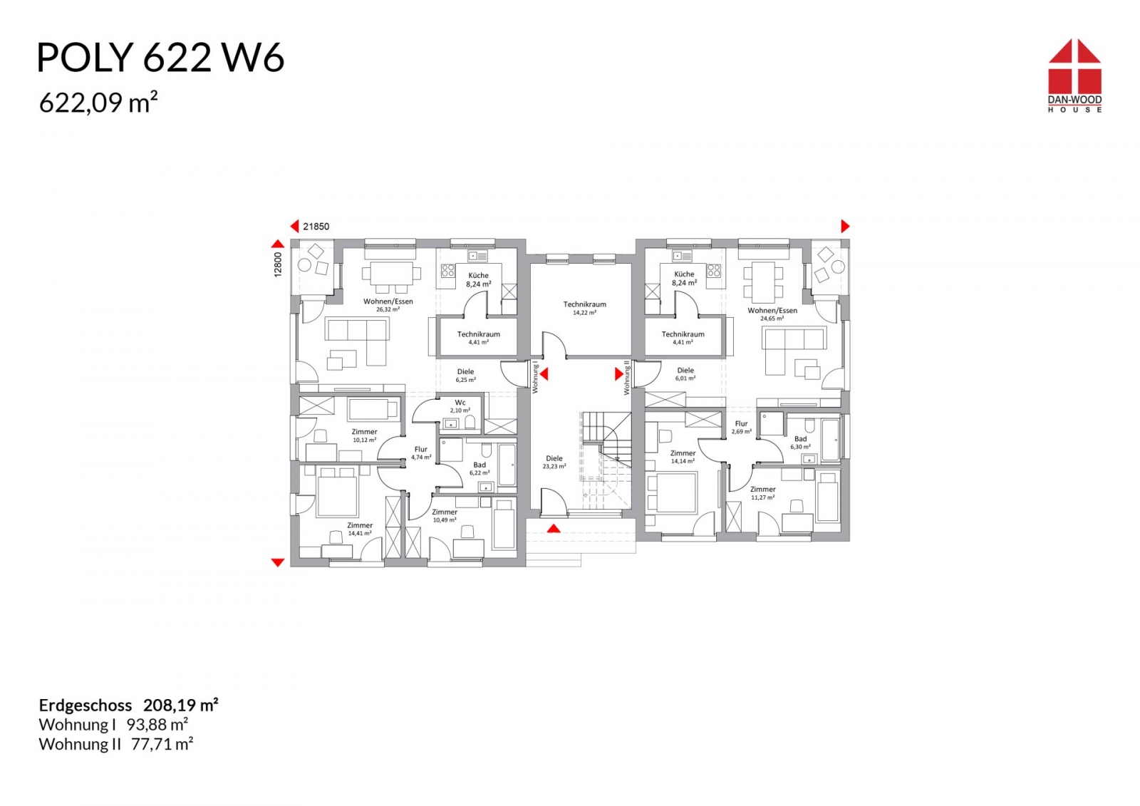 Poly 622 W6